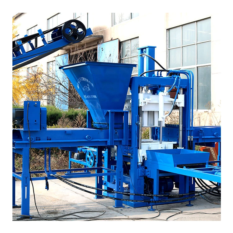 QT3-15 Small Semi-automatic Cement Block Making Machine