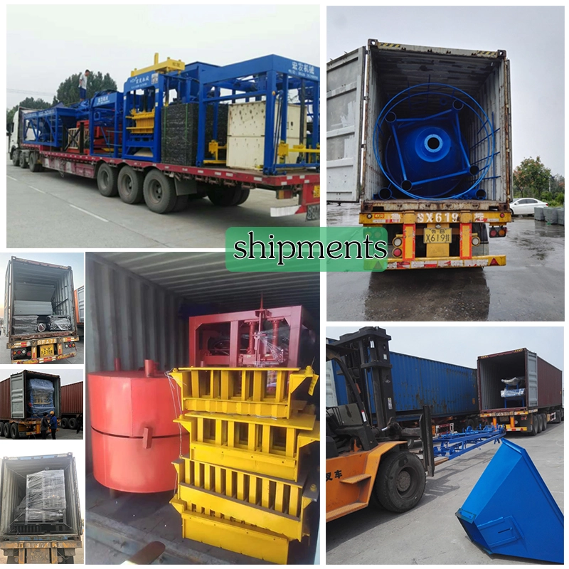 QTJ4-25 Small cheap Hollow Block Machine Concrete Brick Making Machinery construction machines for small business ideas