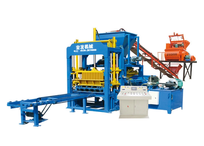 QT4-15 Automatic Concrete Brick Making Machine