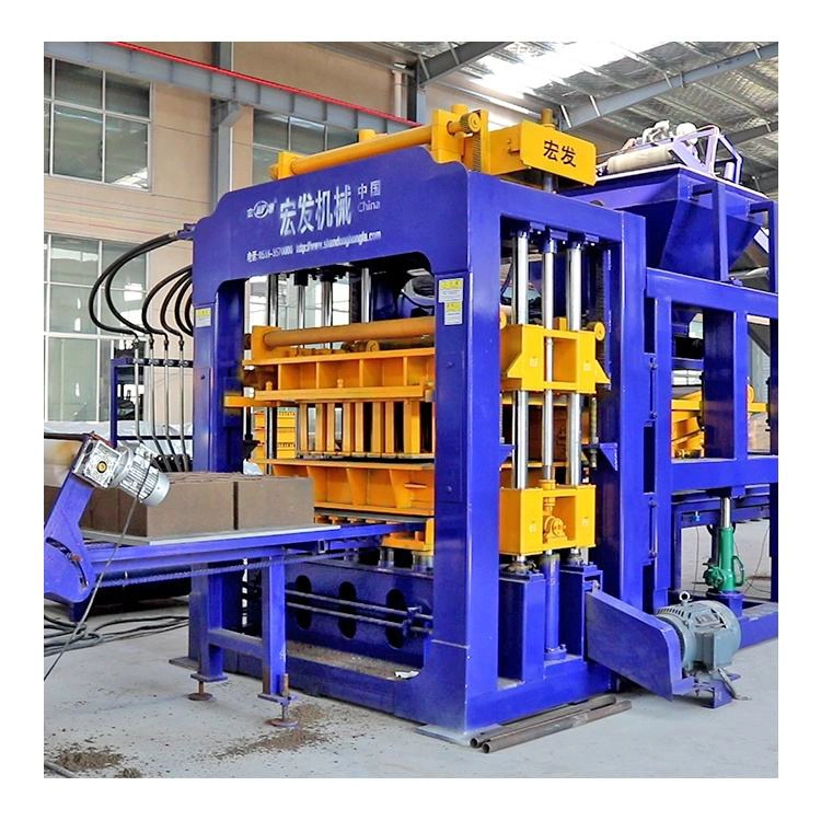QT8-15 Fully Automatic Hydraulic Pavement Brick Making Machine, Popular Brick Production Line for Kenya & Zambia African Construction Projects