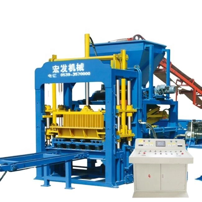 QT4-15C Concrete Block Making Machine for Kenya