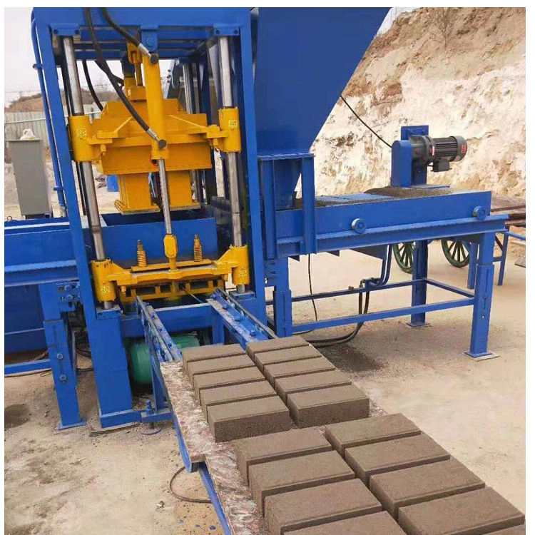 QT3-15 Small Semi-automatic Cement Block Making Machine