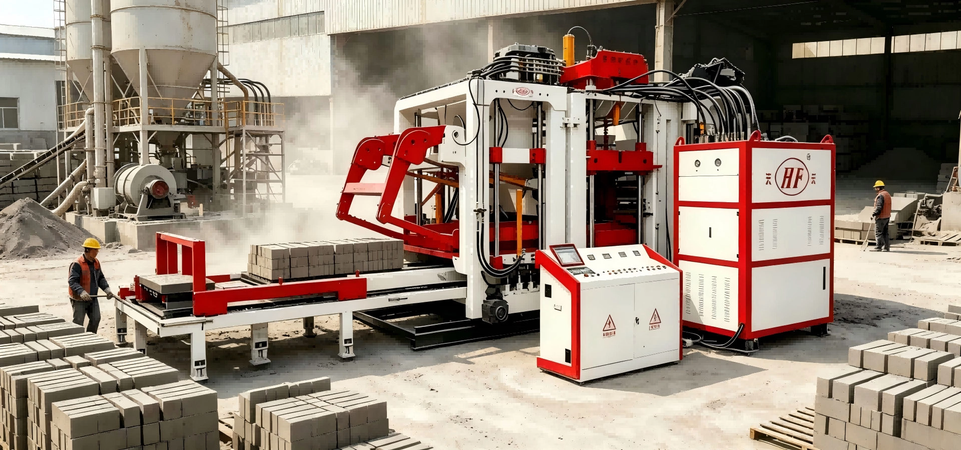 Fully Automatic Cement Block Production Line