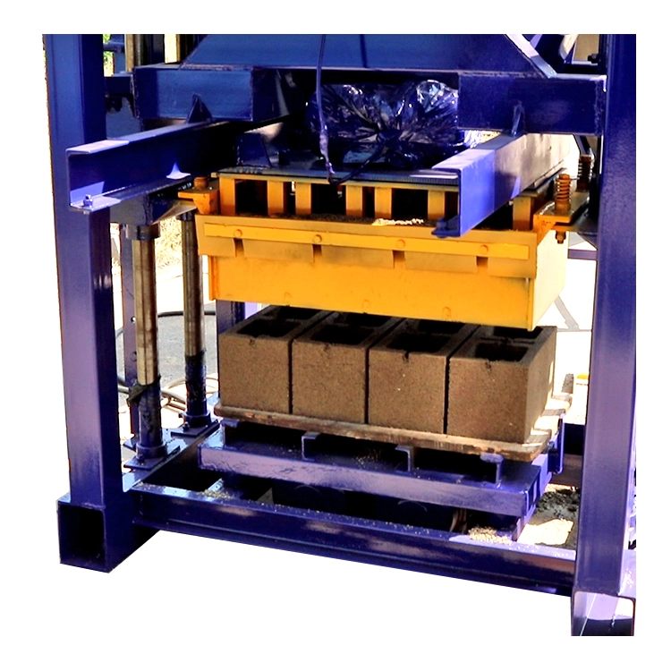 QTJ4-35B2 Semi-automatic Concrete Block Machine
