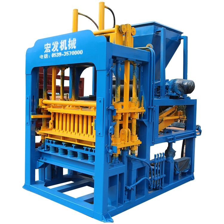 QT4-15 Automatic Concrete Brick Making Machine