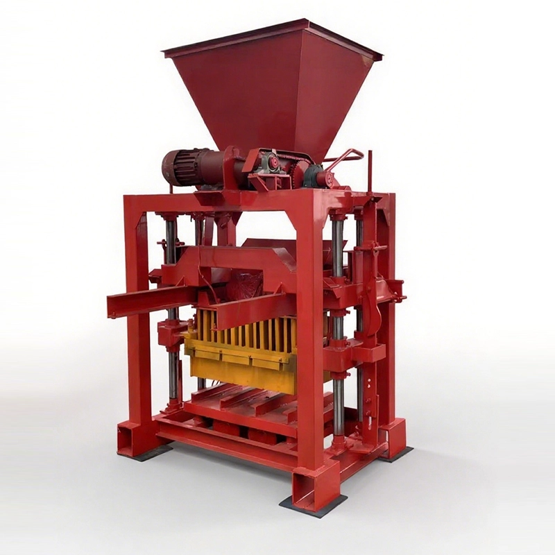 QTJ4-35B2 Semi-automatic Concrete Block Machine