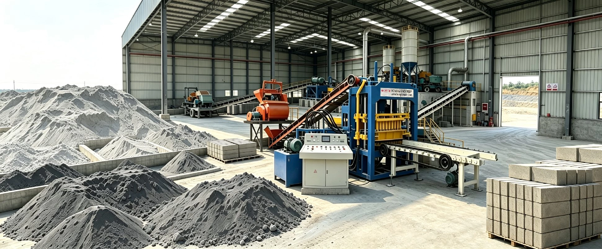 QT4-15S Block Making Machine | Equipment Selection Solution for Small & Medium Brick Factories