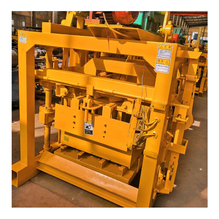 QTJ4-40B2 Semi-automatic Block Machine For Small Business