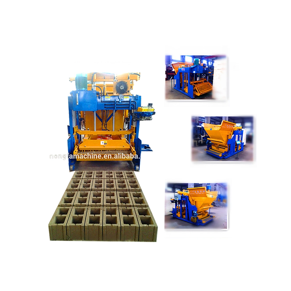 QT5‑15 Automatic Concrete Brick Making Machine | Vibration Molding with PLC‑Controlled Hydraulic Pump
