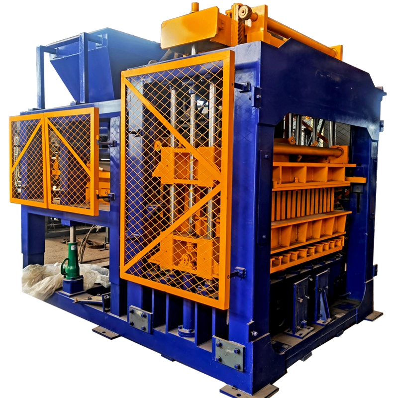 QT12-15 Automatic Concrete Brick Making Machine in Turkish |  Construction Machinery