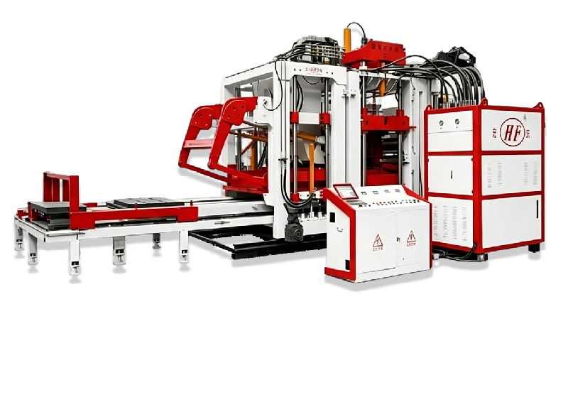 QT10-15 full automatic  concrete block machine hollow brick making machinery