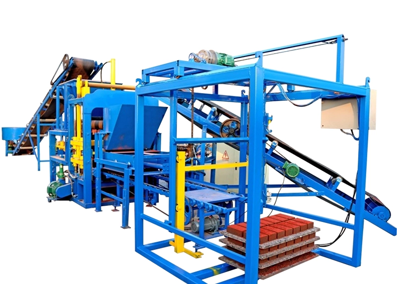 QT4-15C Fully Automatic Concrete Brick Making Machine