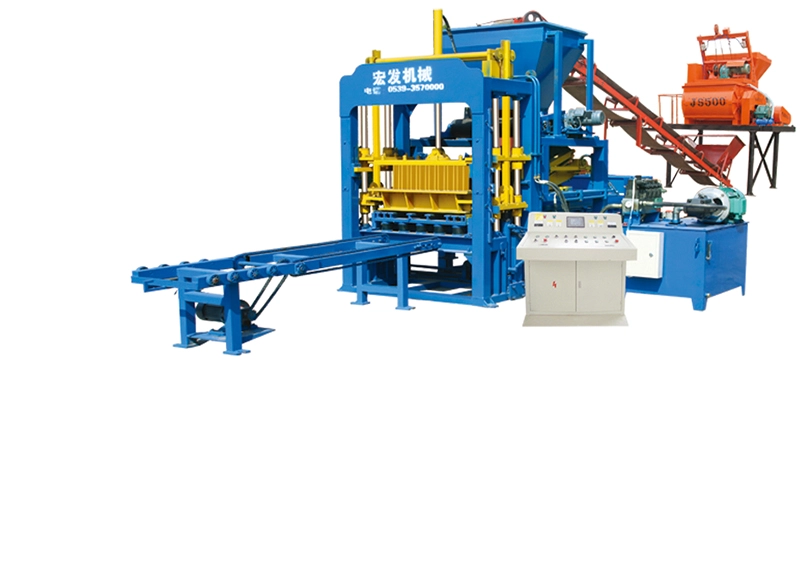 QT4-15 Automatic Concrete Brick Making Machine
