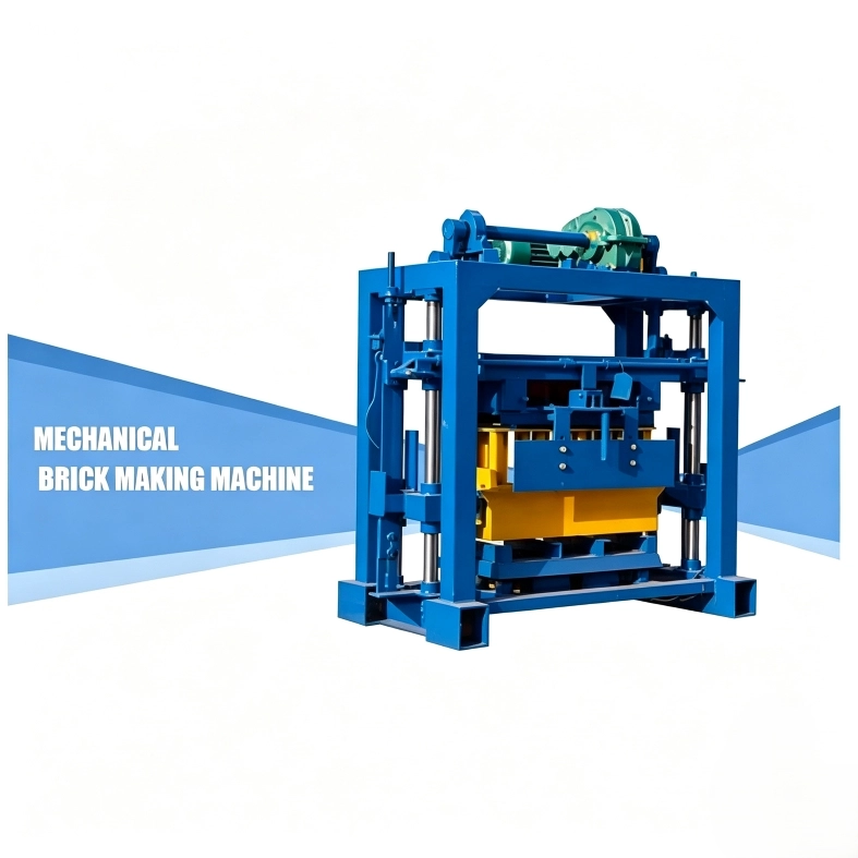 QTJ4-40B2 Semi-automatic Block Machine For Small Business