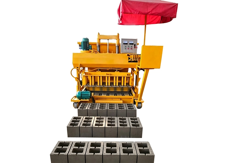 Ds QMJ6-30 No Pallet Egg Laying Block Machine