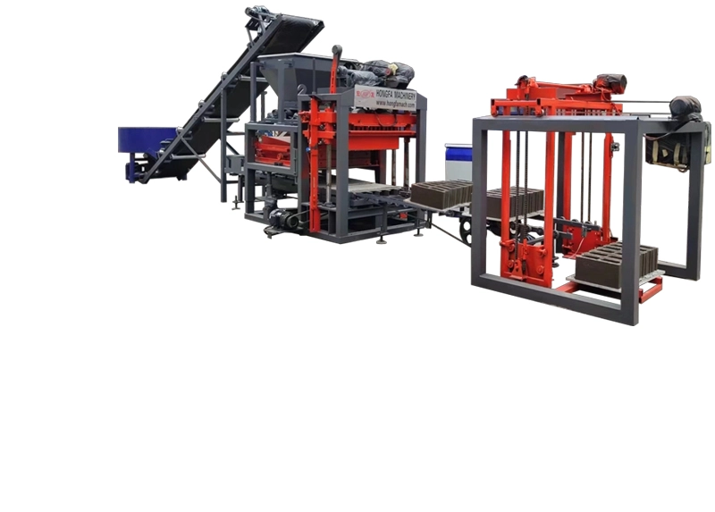 QTJ4-25 Small cheap Hollow Block Machine Concrete Brick Making Machinery construction machines for small business ideas
