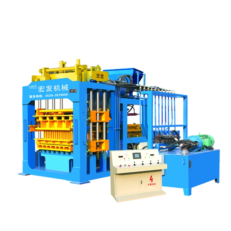 QT8‑15 Full‑automatic Hydraulic Block Making Machine