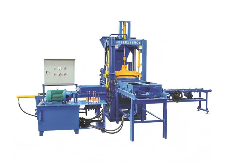 QT3-15 Small Semi-automatic Cement Block Making Machine
