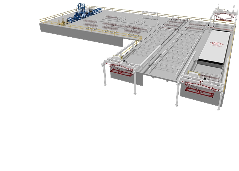 Reinforced Mesh Cage Preparation Section