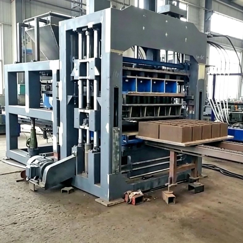 QT10‑15 Automatic Concrete Brick Machine | High‑Volume Hollow Block Production