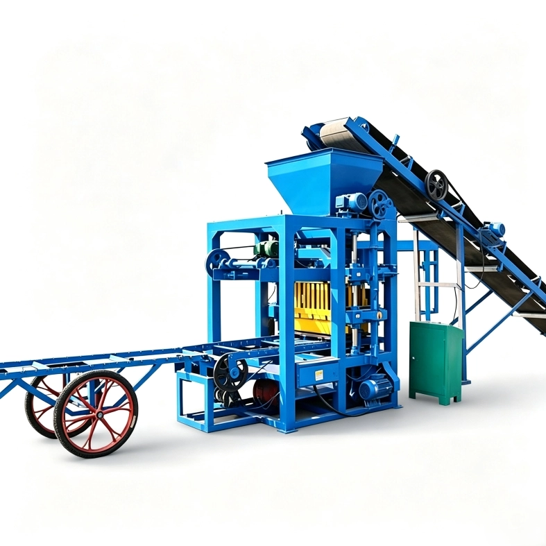 QTJ4-26 Semi-automatic Block Machine
