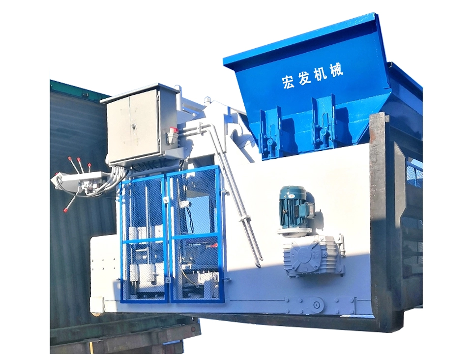 QMJ-10A Mobile Hollow Block Machine | High Output Concrete Hollow Block Production Equipment
