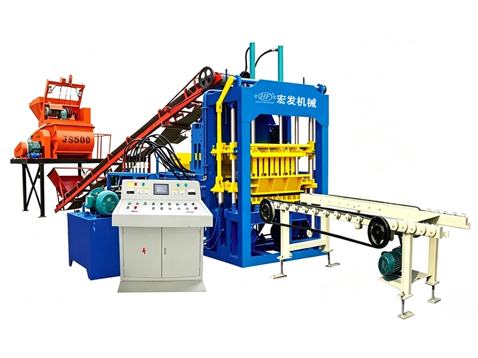 QT6‑15 Standard Automatic Hydraulic Block Machine