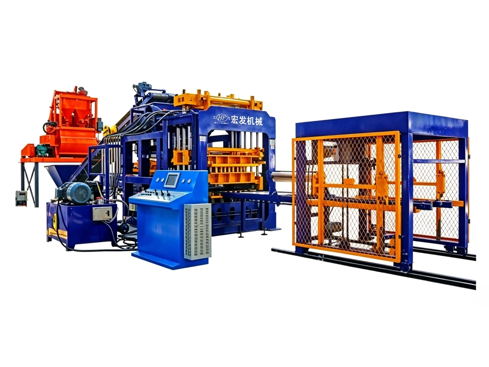 QT8-15 Fully Automatic Hydraulic Brick Making Machine