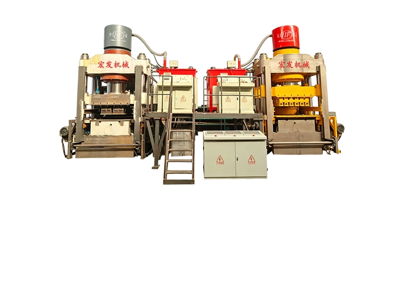 Hongfa 300T Full-Automatic Dual-Action Static Press | Medium-Small-Scale PC Stone-Look Paver Production Host