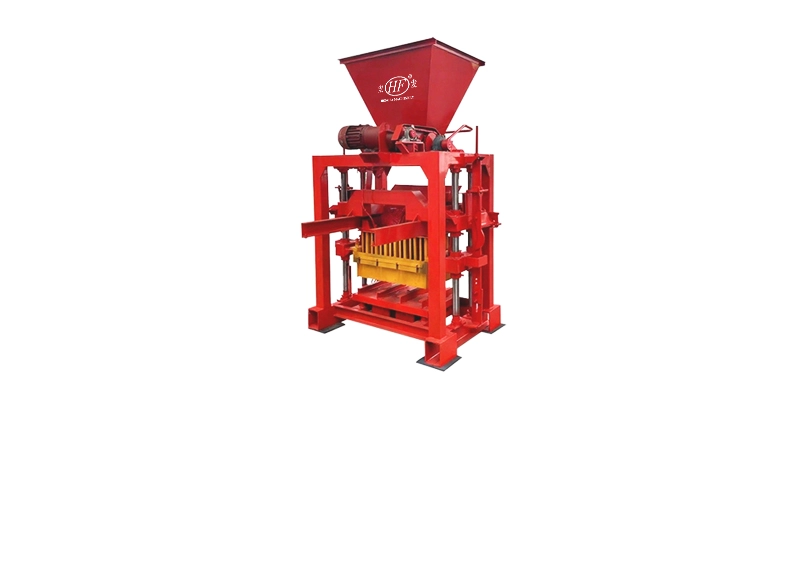 QTJ4-35B2 Semi-automatic Concrete Cement Block Making Machine 