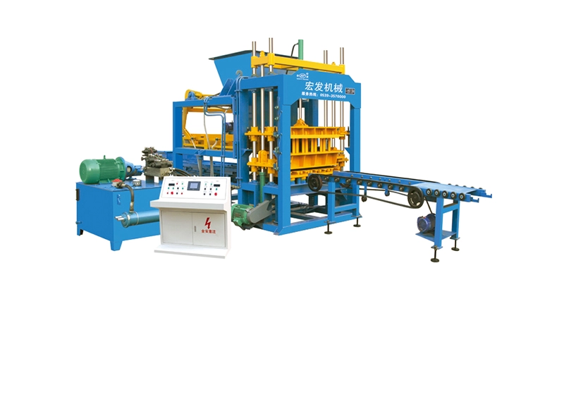 QT5‑15 Automatic Brick Making Machine | Concrete Cement Hollow Block & Perforated Brick Production Line