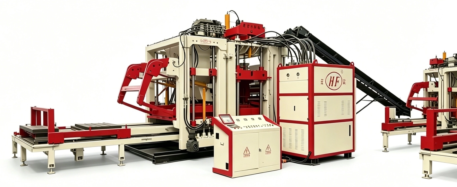 HF18 Pallet‑free Automatic Brick Making Machine | High‑output Table‑vibration Complete Equipment For Hollow Block & Paver Production