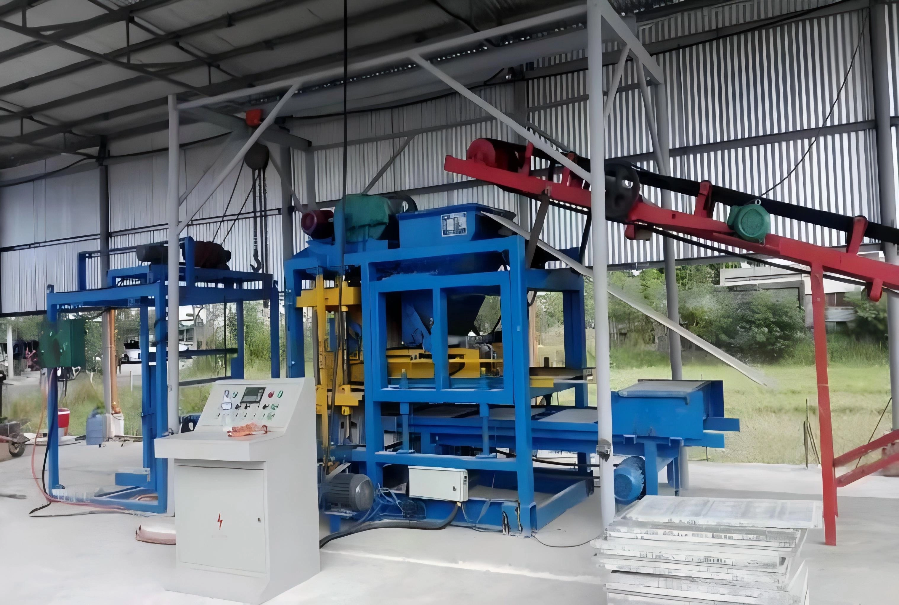 QT4‑25C Automatic Concrete Brick Making Machine