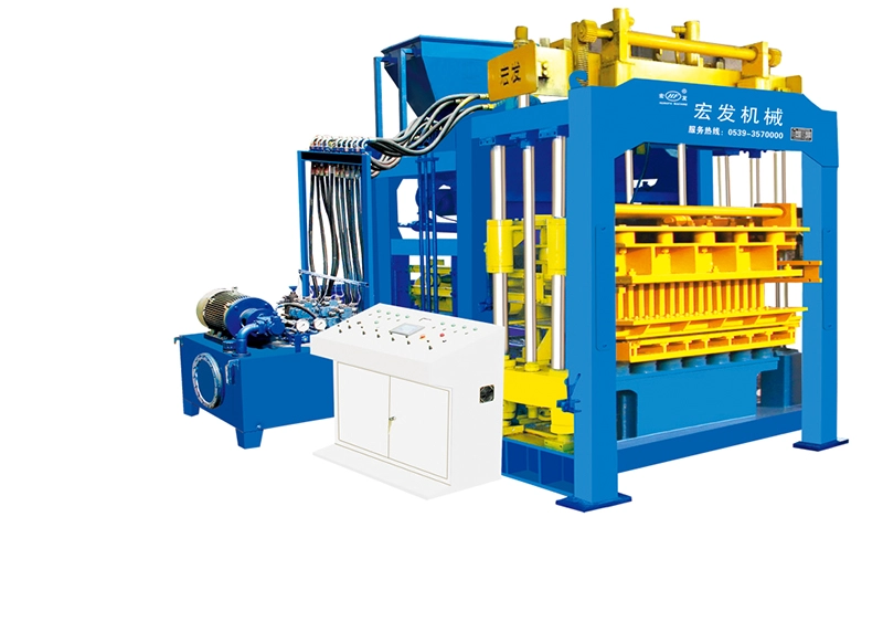 QT12‑15C Automatic Hollow Block Forming Machine | High‑output Concrete Hollow Block Production Equipment