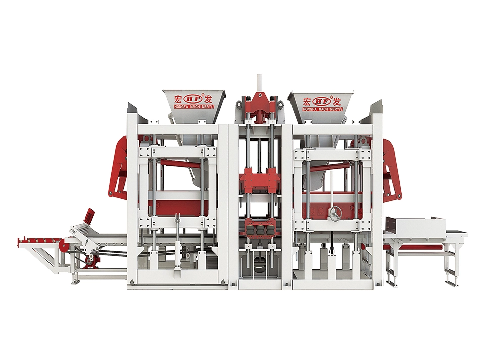 QT12‑15F Automatic Hydraulic Solid Brick Making Machine | Frequency‑conversion Table‑vibration High‑capacity Concrete Solid Brick Host