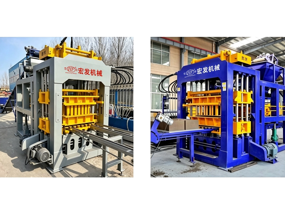 QT8-15C Fully Automatic Hydraulic Concrete Brick and Hollow Brick Making Machine