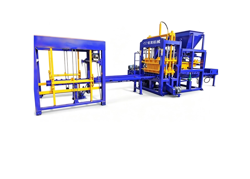 QT4‑15C Full‑automatic Hydraulic Paving Brick Making Machine | Large‑pallet Concrete Paving Brick Production Equipment