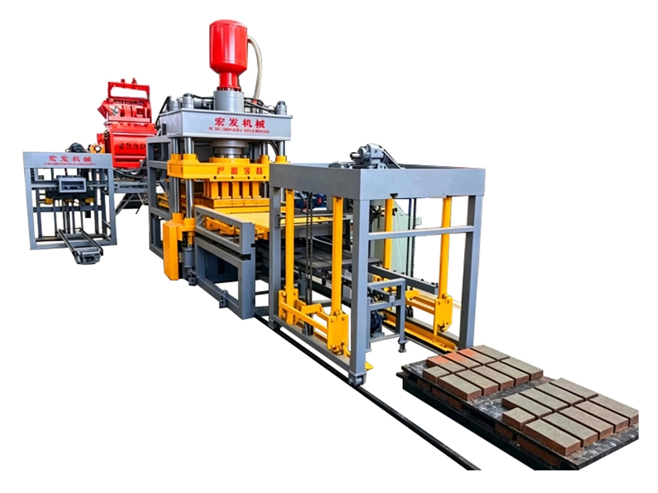 Hongfa 1000T Full-Automatic Concrete-Product Production Line