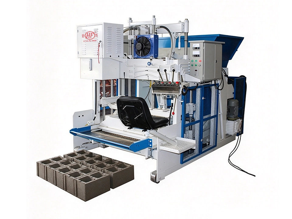 QMJ‑12A Pallet‑Free Egg Layer Block Making Machine