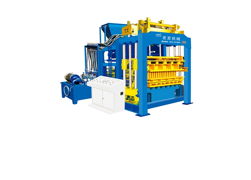 QT12‑15 Fully Automatic Concrete Curb Stone Making Machine | High‑Output Curbstone Brick Machine
