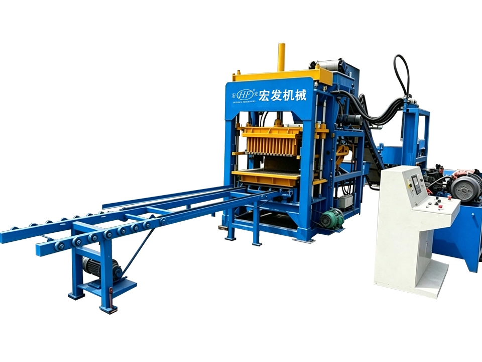 QT6‑12 Automatic Brick Making Machine | Concrete Non‑fired Hollow Solid & Color Paver Production Host