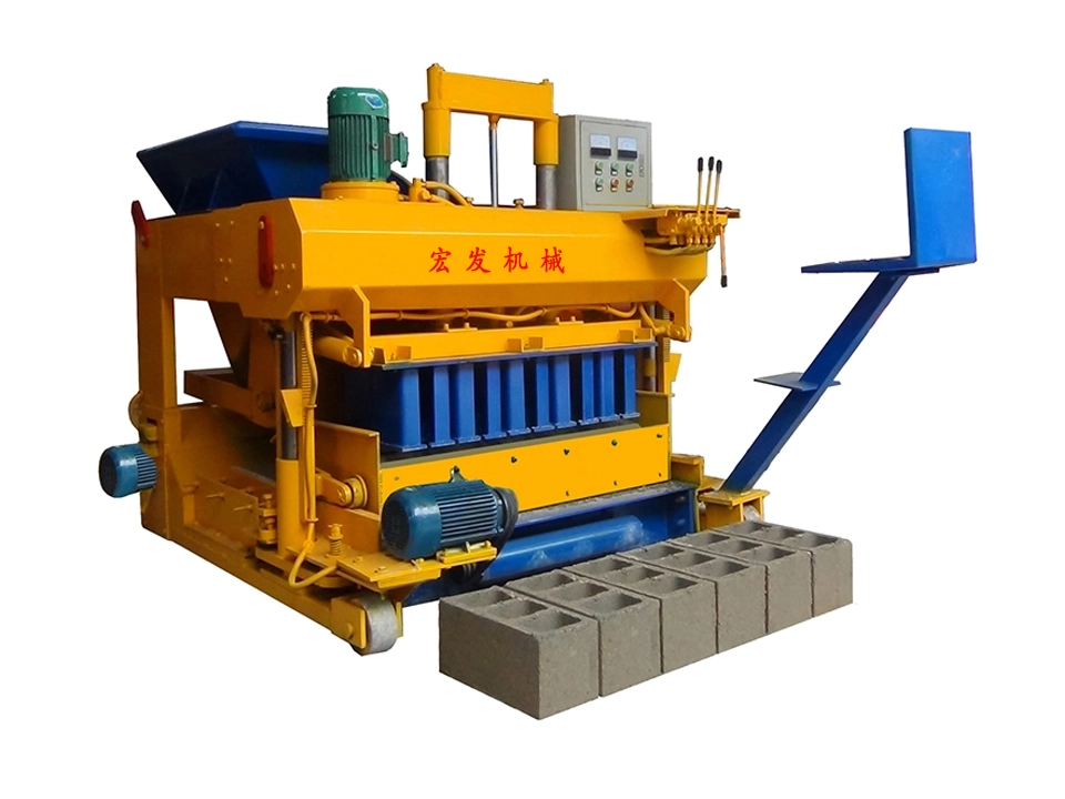 QMJ‑6A Pallet‑Free Hydraulic Block Machine for Interlocking Pavers & Cement Hollow Blocks