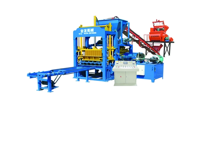 QT4-15 Automatic Concrete Brick Making Machine