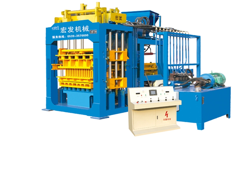 QT8-15 Automatic Concrete Solid Brick Making Machine | High-Strength Solid Brick Production Equipment