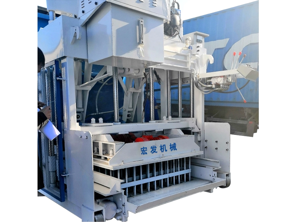 QMJ-10A Mobile Hollow Block Machine | High Output Concrete Hollow Block Production Equipment