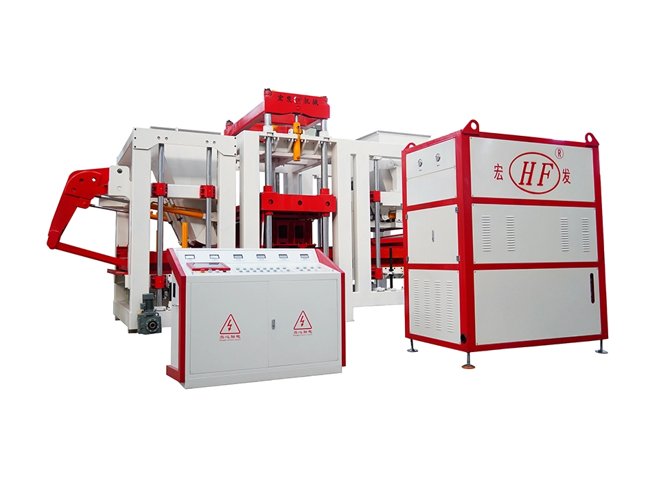 QT10‑15C Automatic Curbstone Making Machine | High‑Output Concrete Curb Stone Production Equipment