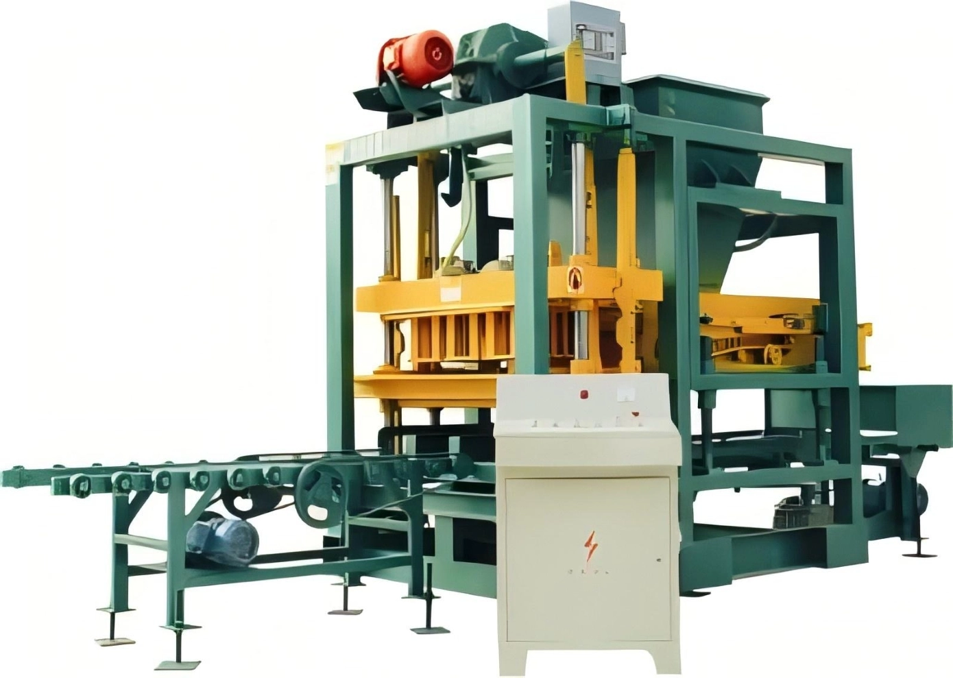 QT4‑25C Automatic Concrete Brick Making Machine