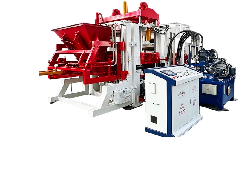 QT10‑15C Automatic Hollow Block Forming Machine | High‑output Hydraulic Concrete Hollow Block Main Equipment