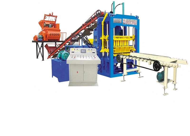 QT6‑15B Automatic Solid Brick Making Machine | Automatic Concrete Standard Solid Block Production Equipment