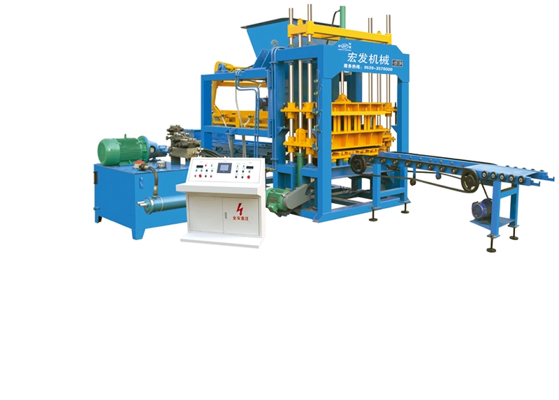 QT5‑15 Automatic Brick Making Machine | Concrete Cement Hollow Block & Perforated Brick Production Line